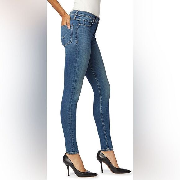 Hudson Nico Mid-Rise Supper Skinny Ankle Jean in Mald - Picture 3 of 5